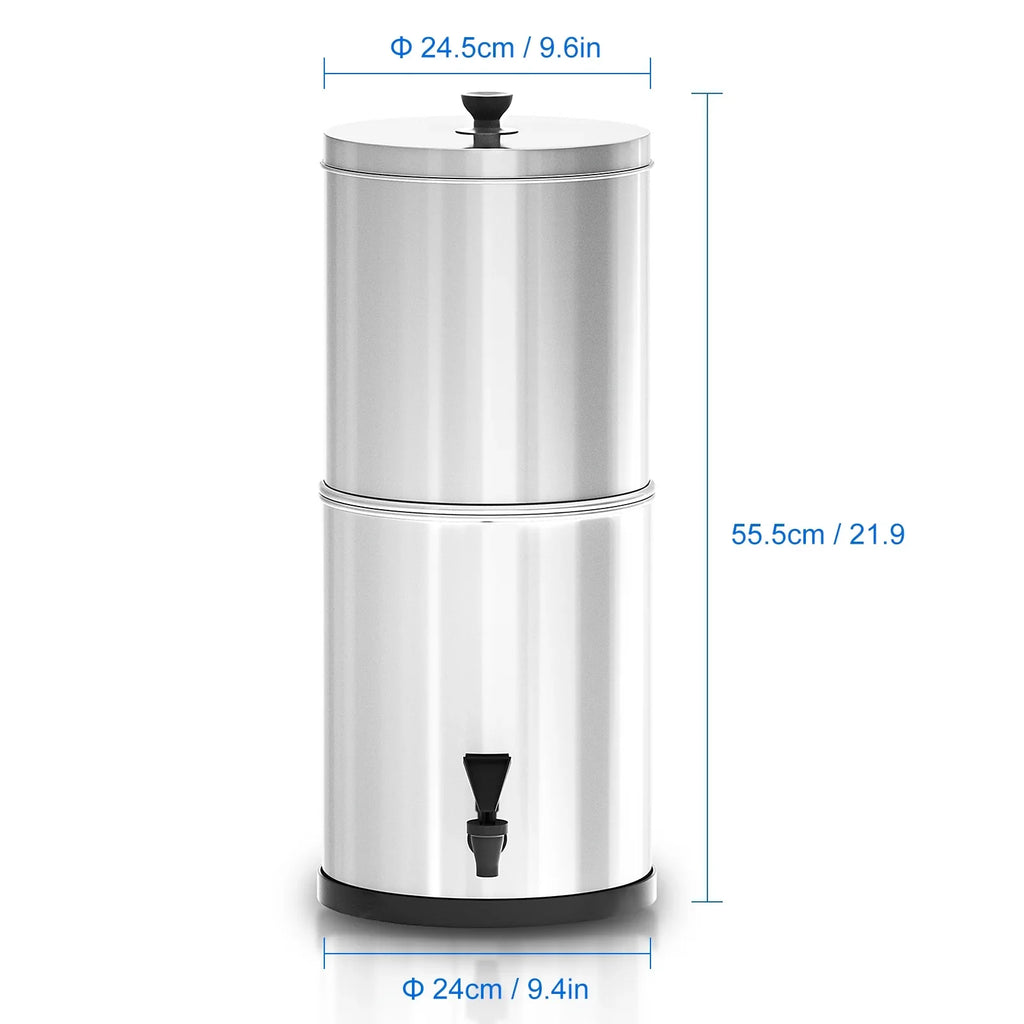 Water Water Outdoor Purifier,Water Spirastell Bucket Filter 2.9 Filter