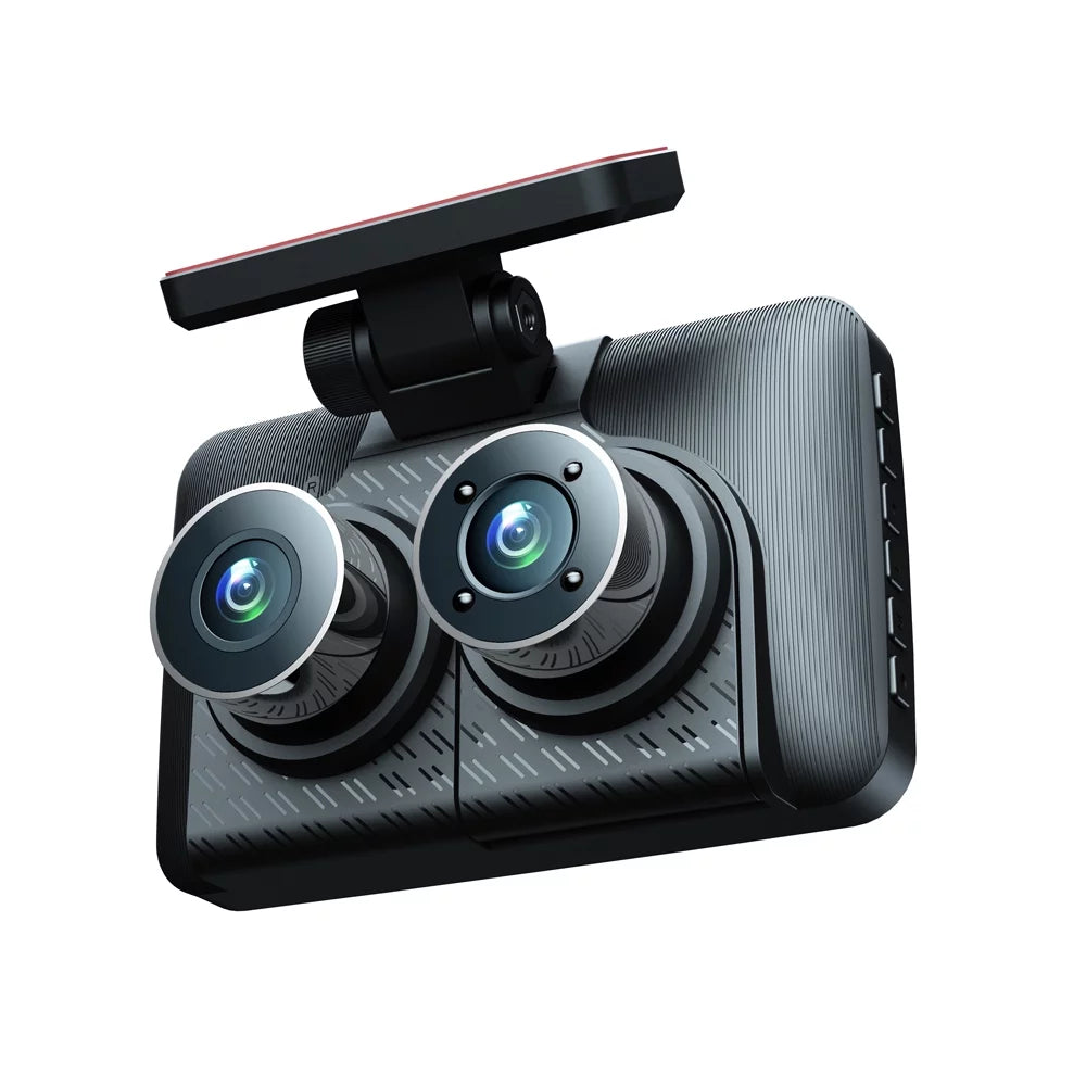 Auto Dash Camcorder Car Wide Camera Driving moobody Recorder Safety Rearview Recorder Car Car Video Recording 4in Angle Cameras Clear Mirror Cam 3