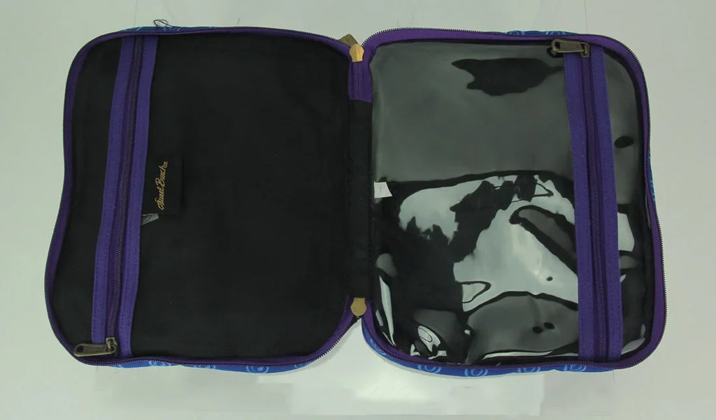 Tote Travel Burch Cats Cosmetic Indigo Laurel