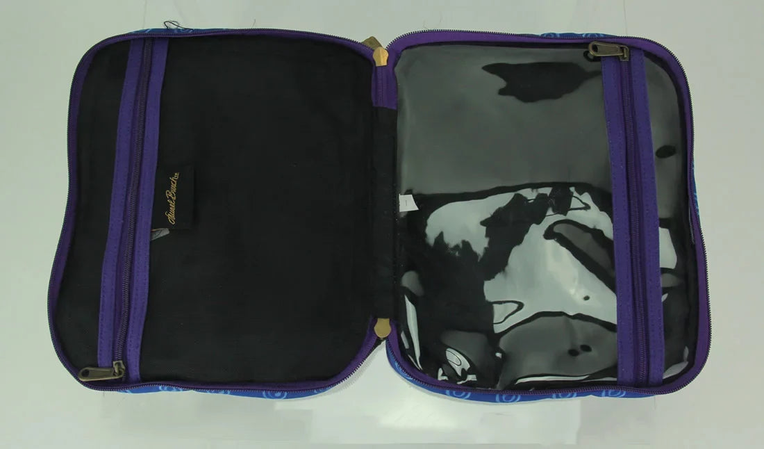 Tote Travel Burch Cats Cosmetic Indigo Laurel