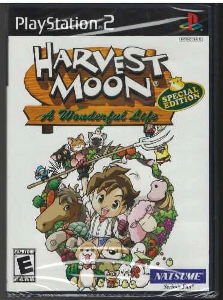 Version Wonderful Harvest Life Moon: Factory A PS2 US (Brand Sealed New