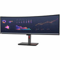 Cable Slot, 1440 Lenovo ThinkVision Curved LED Anti-glare Black, P49W-30 5120 Raven Lock 49\" Monitor, x