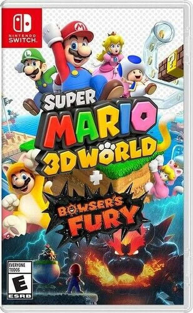[New Nintendo Video Super Mario Bowser's + 3D Fury for Switch Game] World