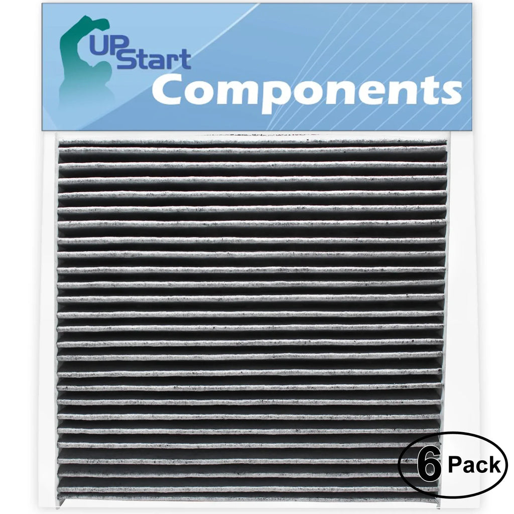 Replacement - HONDA for 6-Pack for Cabin Activated Filter Air Car/Automotive 80292-TF0-G01 Carbon, ACF-11182