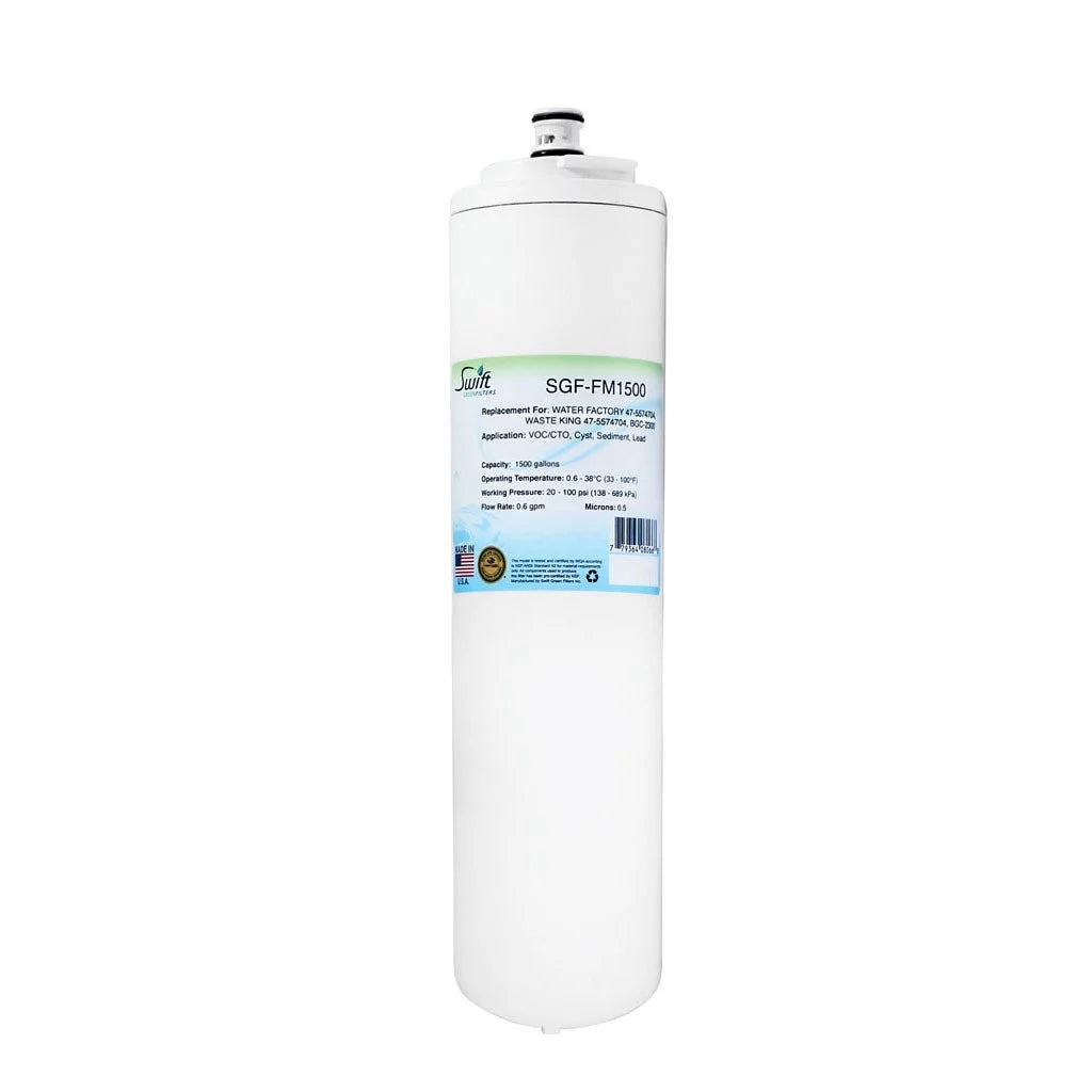 OEM For 47-5574704 Green's Factory Replacement Water SGF-FM1500 3M Swift