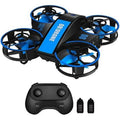RC Toys with & - Lights Drones Kids Child 3 for Helicopter Blue Drone Mini Beginners Speeds
