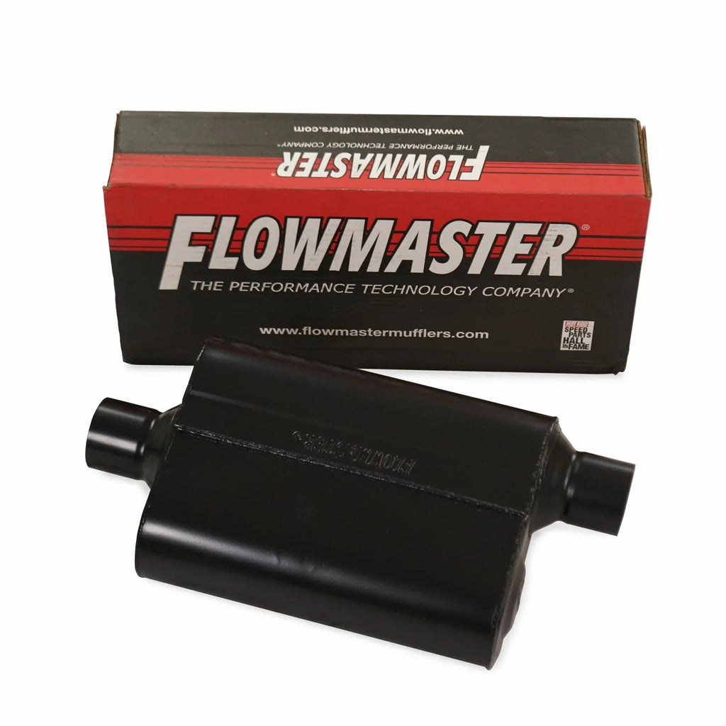 Dual Body Exhaust Exit Flowmaster Kit 44 Car Mopar RC Super 62-74 B Rear 2.5"