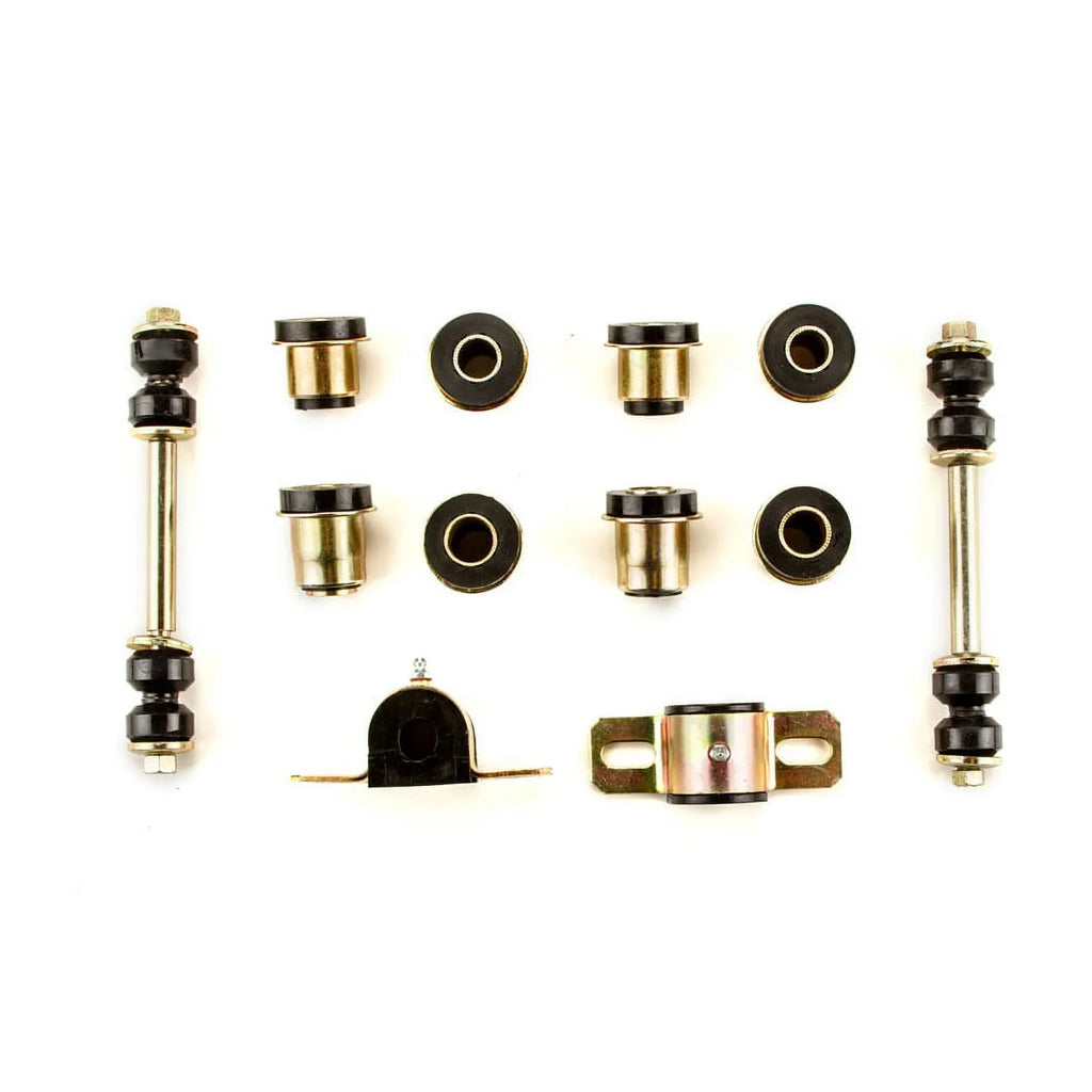 Suspension Full Chevrolet - Set End Bushings Size 1958 1964 Black Poly Front