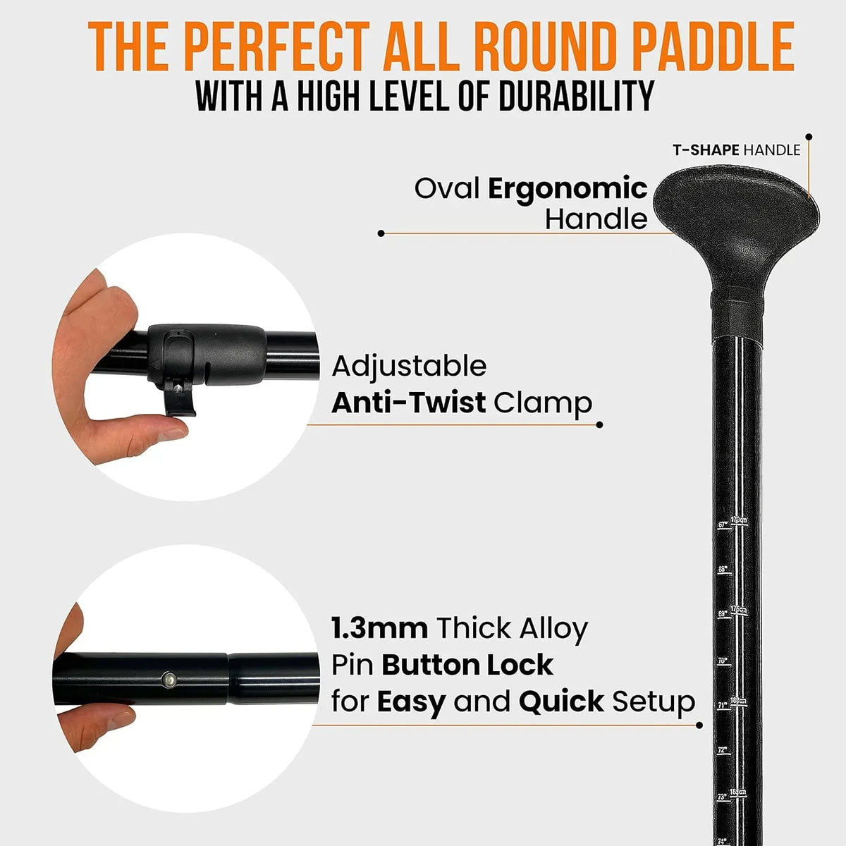 Paddle-Board Adjusable - Paddle-Board Sand Paddle Oar Sand Waer Adjusable Waer Paddle Inflaable - Up SLB105 For -Flow Up
