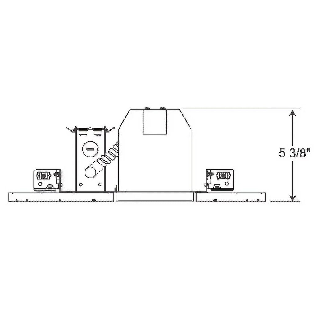 4" New Non-IC Recessed Juno Construction Housing