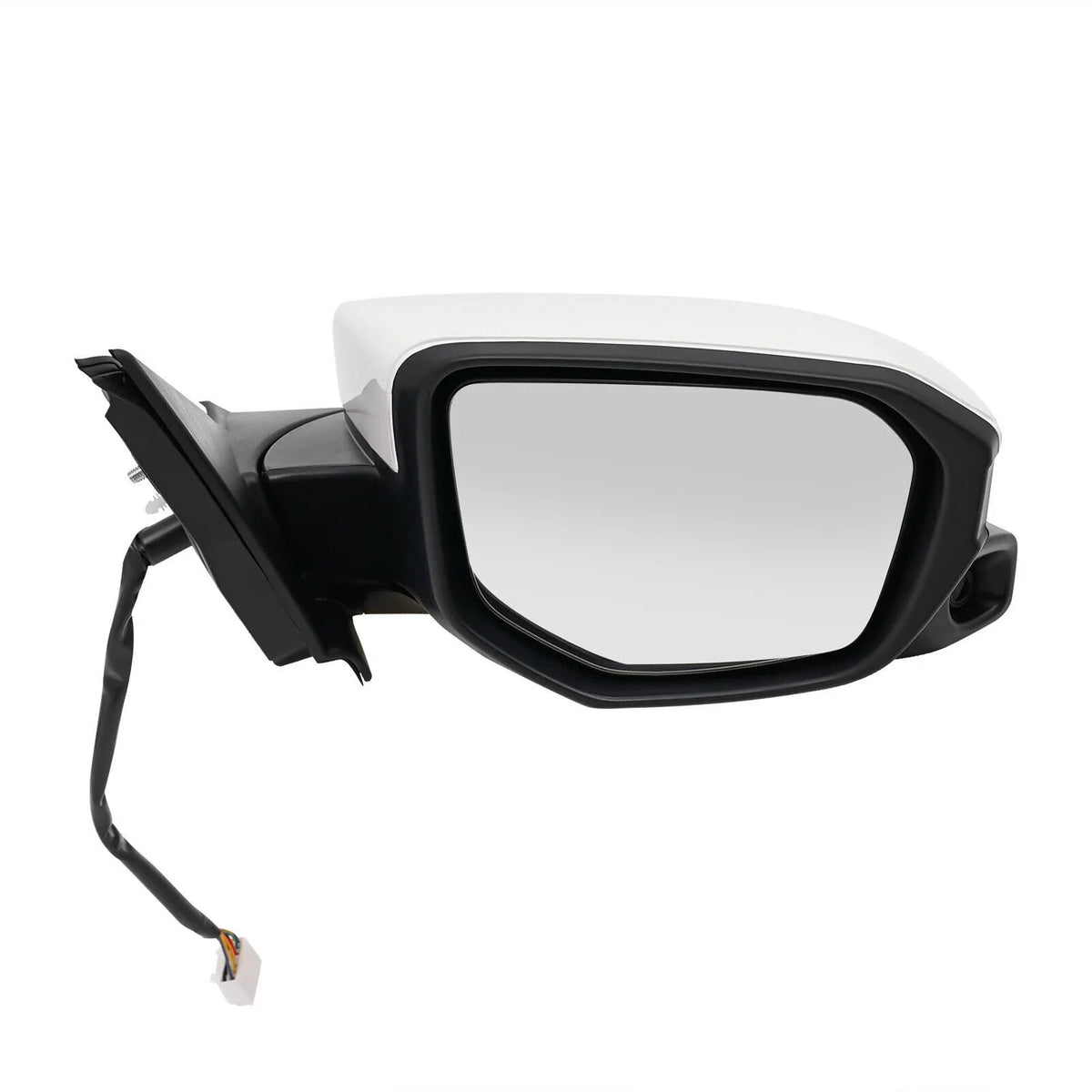 Fit Side Mirror Camera Sedan Honda Power White View Heated Right 2016-2020 Civic
