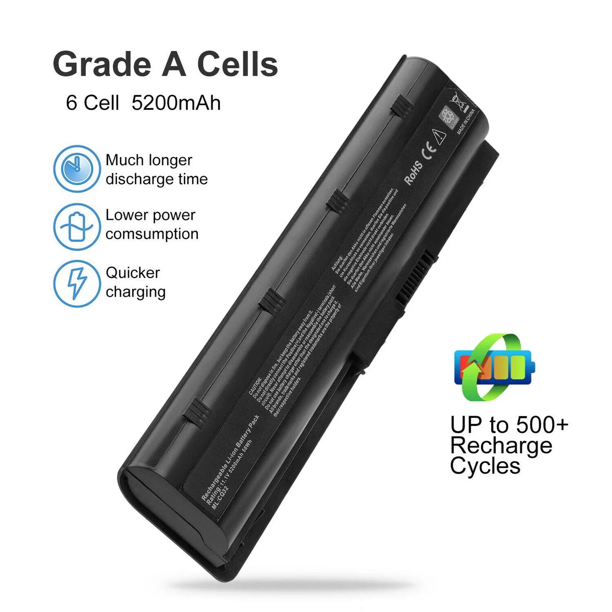 CQ58-D01SP CQ58-D01SQ CQ58-D01SL Battery CQ58-D01SA CQ58-D01SO for HP COMPAQ