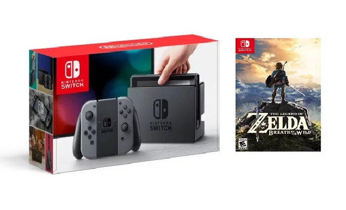 Console Nintendo Joy-Con Bundle with Zelda Switch Gray