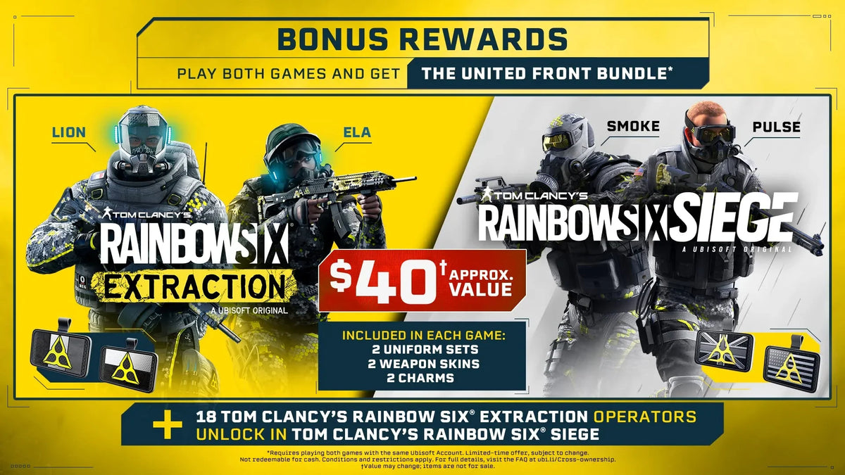 PlayStation 5 Six Tom Extraction Clancy's Rainbow -