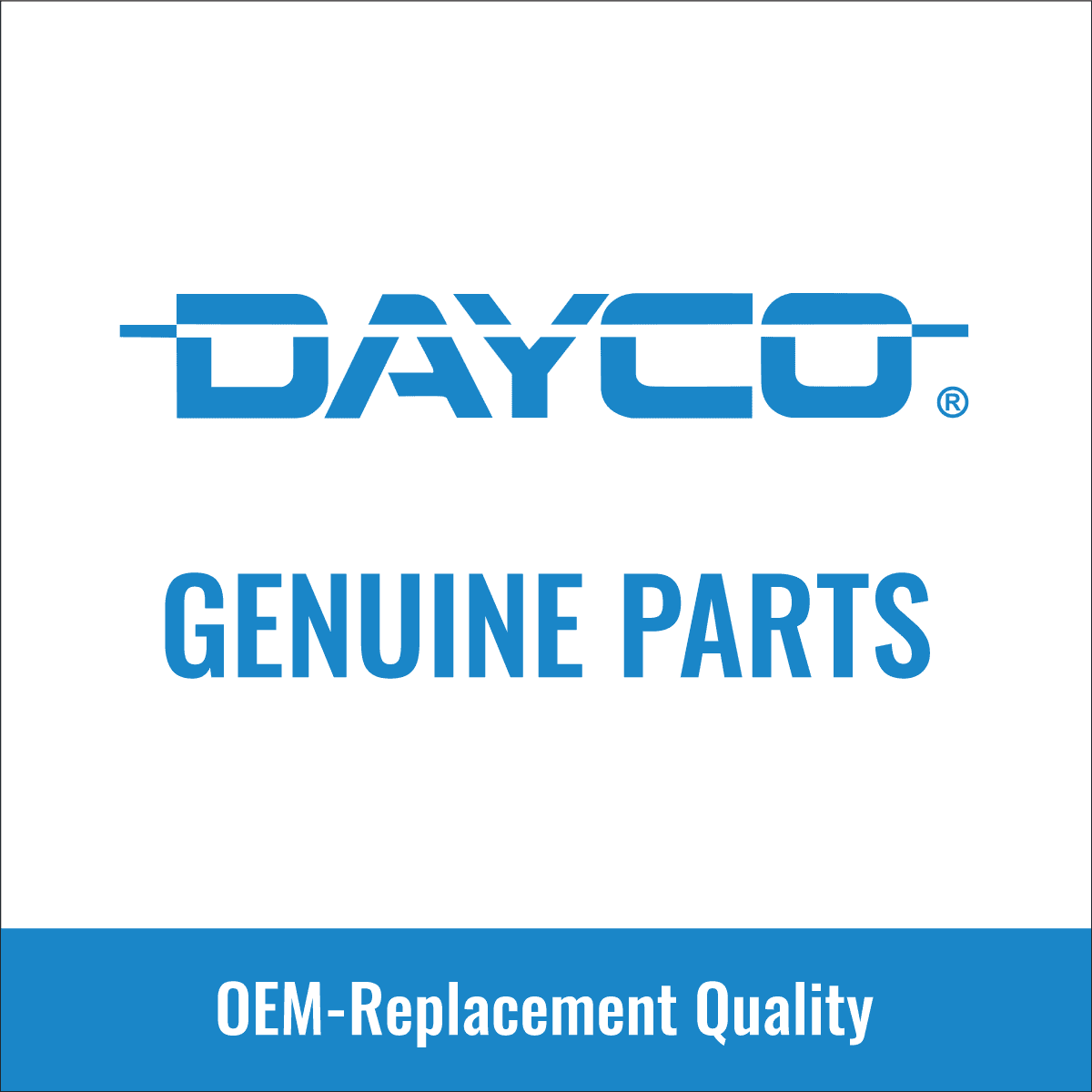 Dayco 2.4L Chevrolet L4 with Water compatible Equinox Pump 2010-2017 Engine