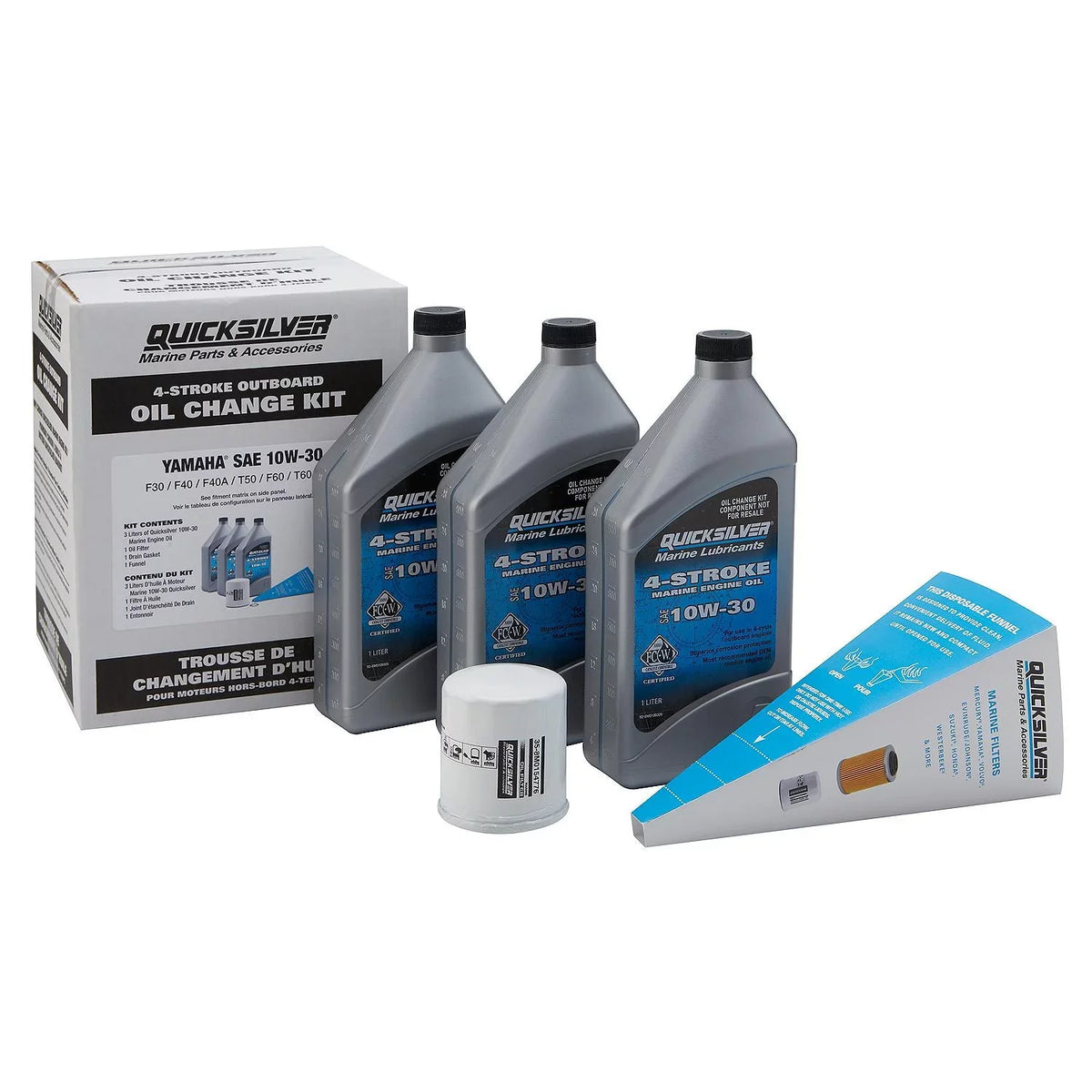 Kit Oil Yamaha Change Outboard Quicksilver