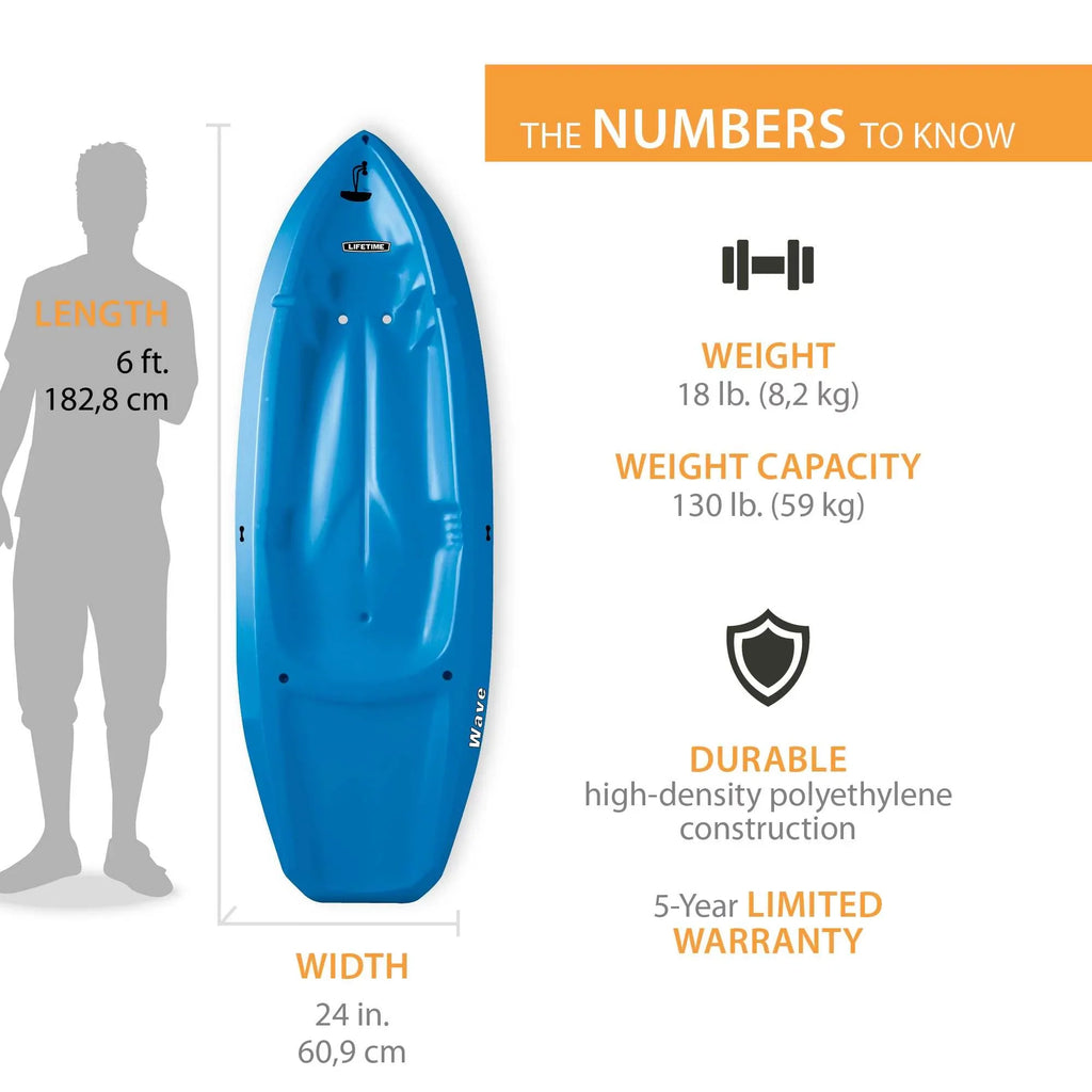 Kayak Lifetime Wave Blue Time Life