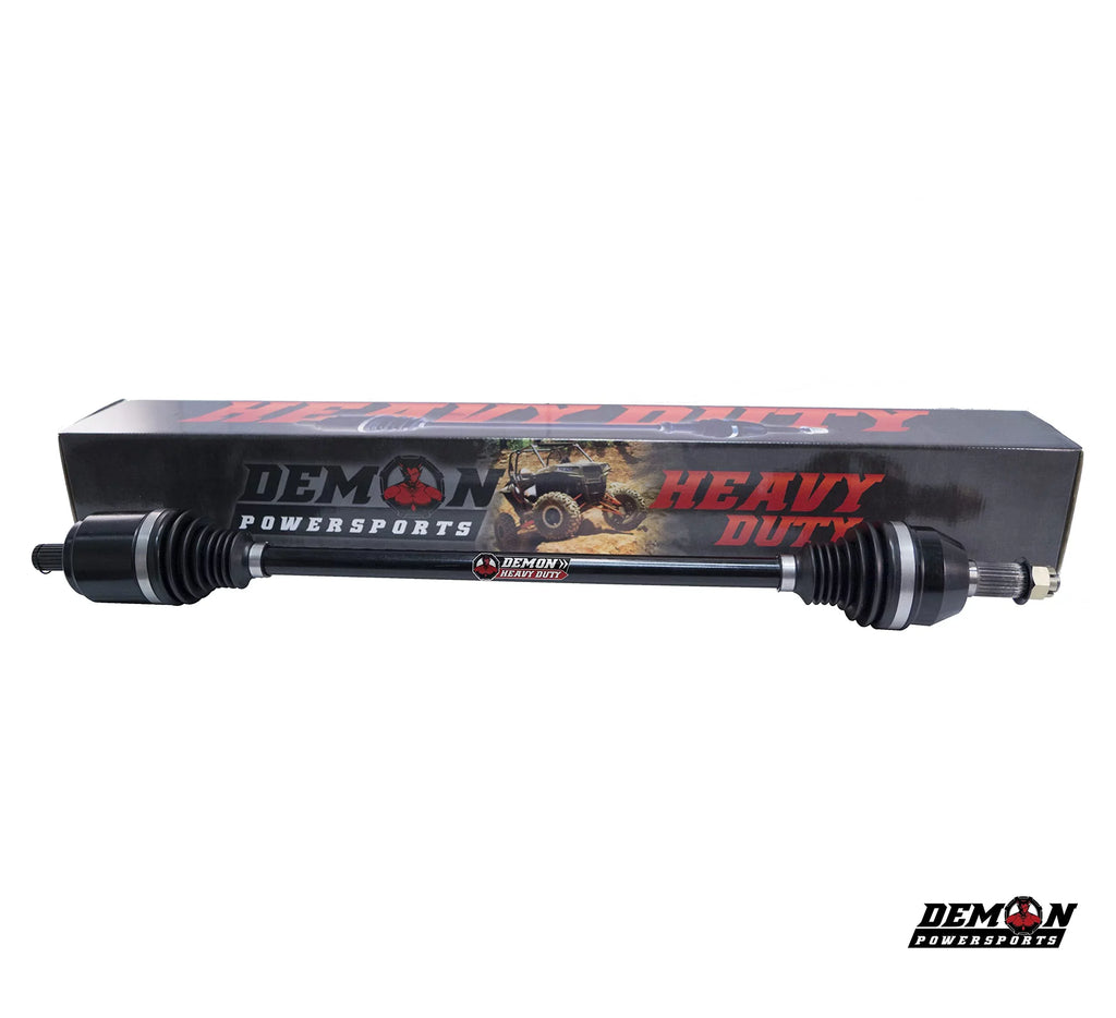 ATV On (2006-21) Unique Heat Duty 47 for Kit) Right Lift Super Axle Angles Degrees Renegade/Outlander, Heavy Demon (4”/6”(Gen2) Reduction, Am Larger Boot Terrain Powersports Swing Can Lift Kit Front
