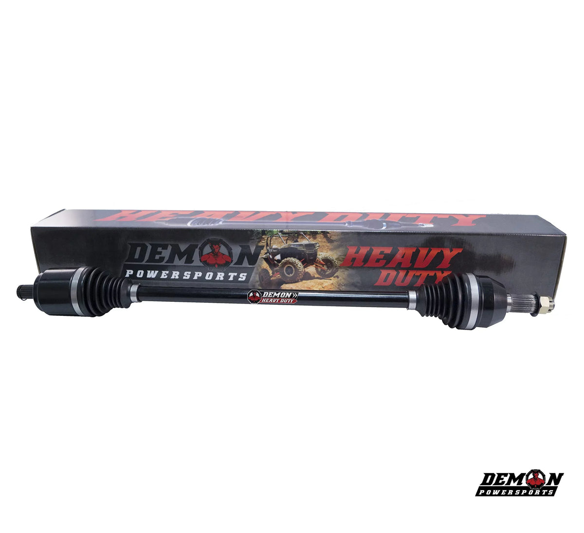 ATV On (2006-21) Unique Heat Duty 47 for Kit) Right Lift Super Axle Angles Degrees Renegade/Outlander, Heavy Demon (4”/6”(Gen2) Reduction, Am Larger Boot Terrain Powersports Swing Can Lift Kit Front