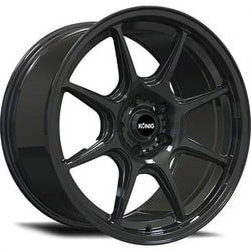 17x8 Gloss 5x100 102B +38et Wheel Lockout Black Konig