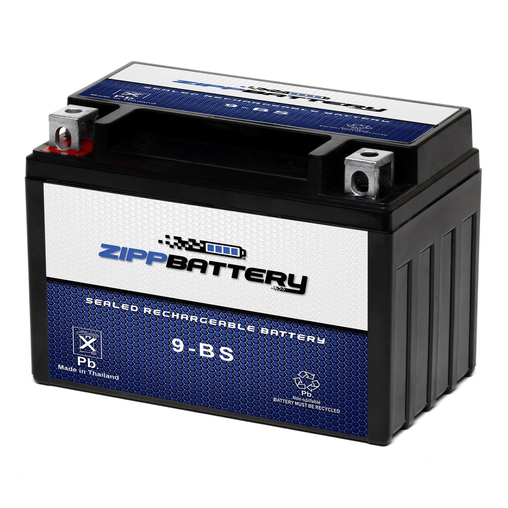 12 Ah, 1997 Gsx-r750 Suzuki for Zipp YTX9-BS 120 Battery Motorcycle Battery Volt,8 750cc (9-BS CCA)
