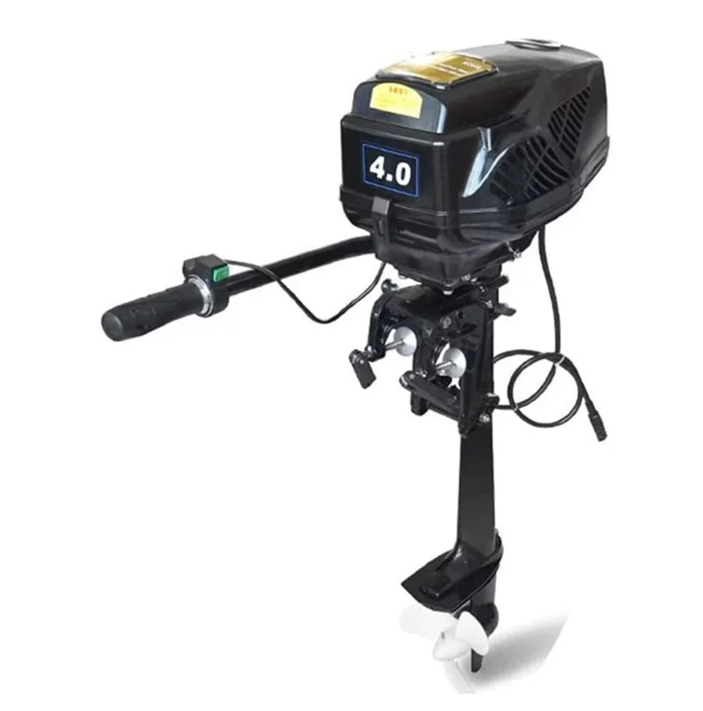 Trolling Fishing Outboard 4HP 48V Brushless Engine Boat Techtongda Electric Motor Motor