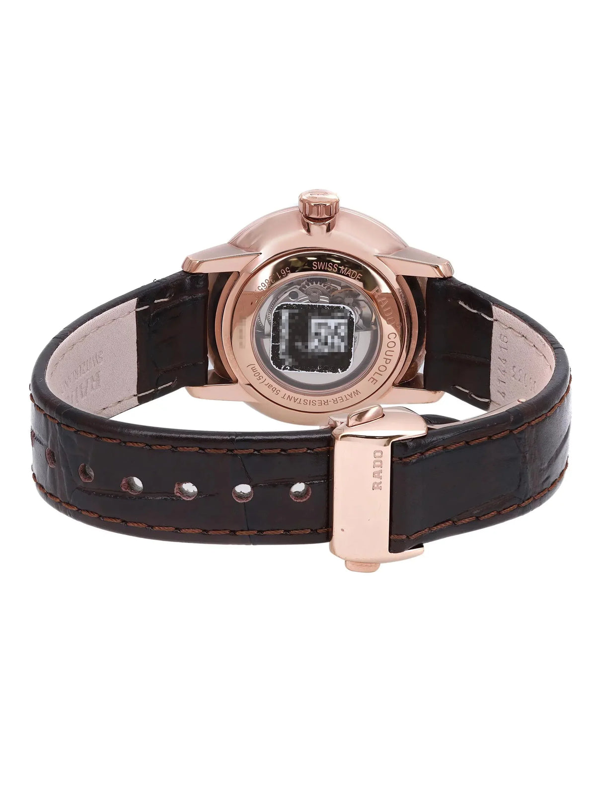 Coupole Watch Dial Gold Rado Classic 31mm Ladies Steel Beige Rose R22865765