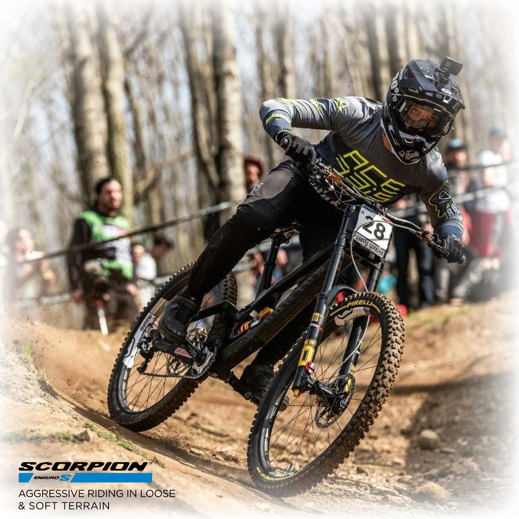'+ Ready 29" Scorpion Enduro Classic Riding, Reliability Tubeless SmarTUBE Enduro Pirelli Mountain S TLR, Tire Grip 23/32-622 Casing 2.4 and Unmatched HardWall Extreme for MTB Enduro Bicycle x Clincher