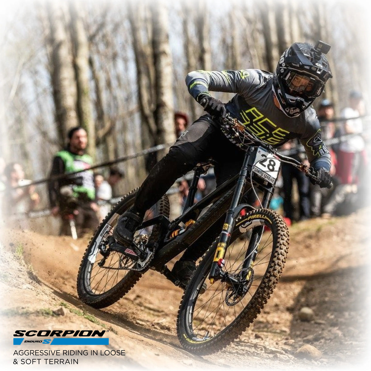 '+ Ready 29" Scorpion Enduro Classic Riding, Reliability Tubeless SmarTUBE Enduro Pirelli Mountain S TLR, Tire Grip 23/32-622 Casing 2.4 and Unmatched HardWall Extreme for MTB Enduro Bicycle x Clincher