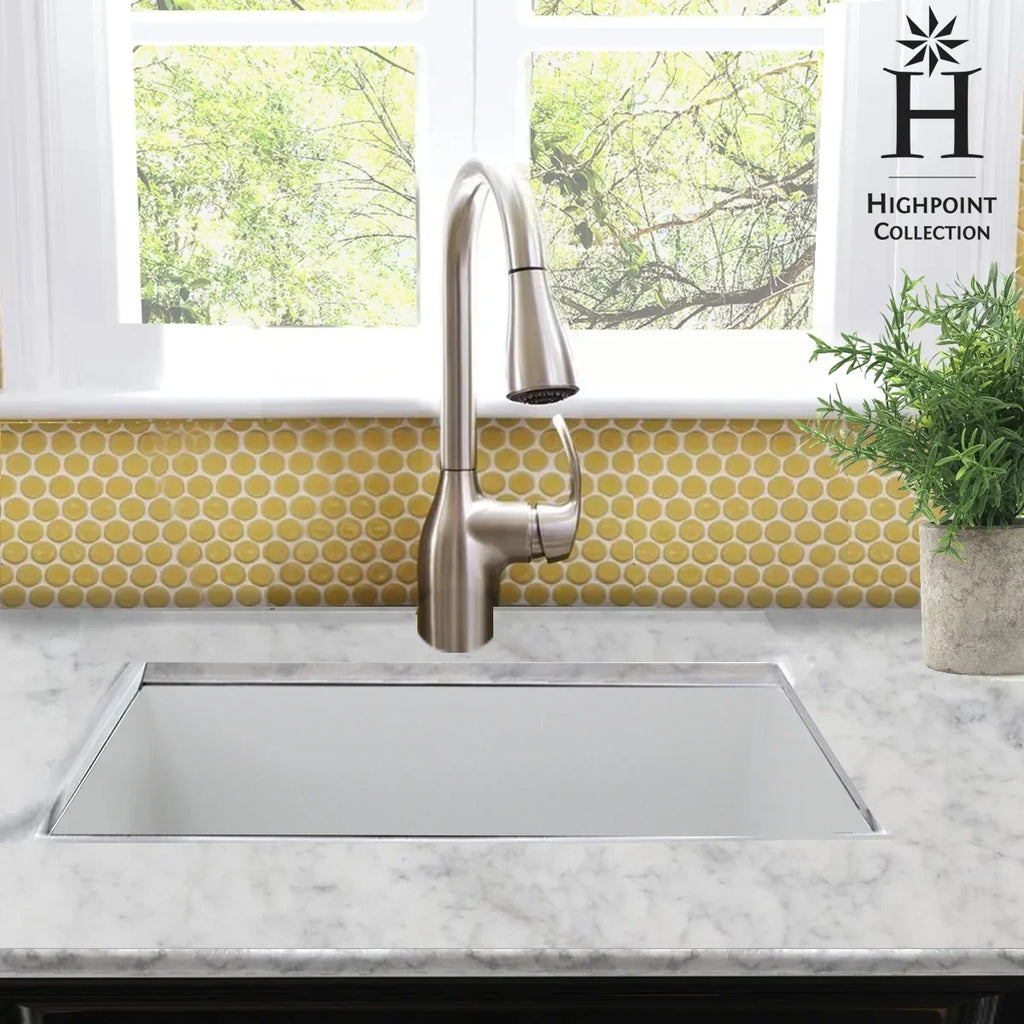 Highpoint Dualmount Kitchen Collection Sink Fireclay