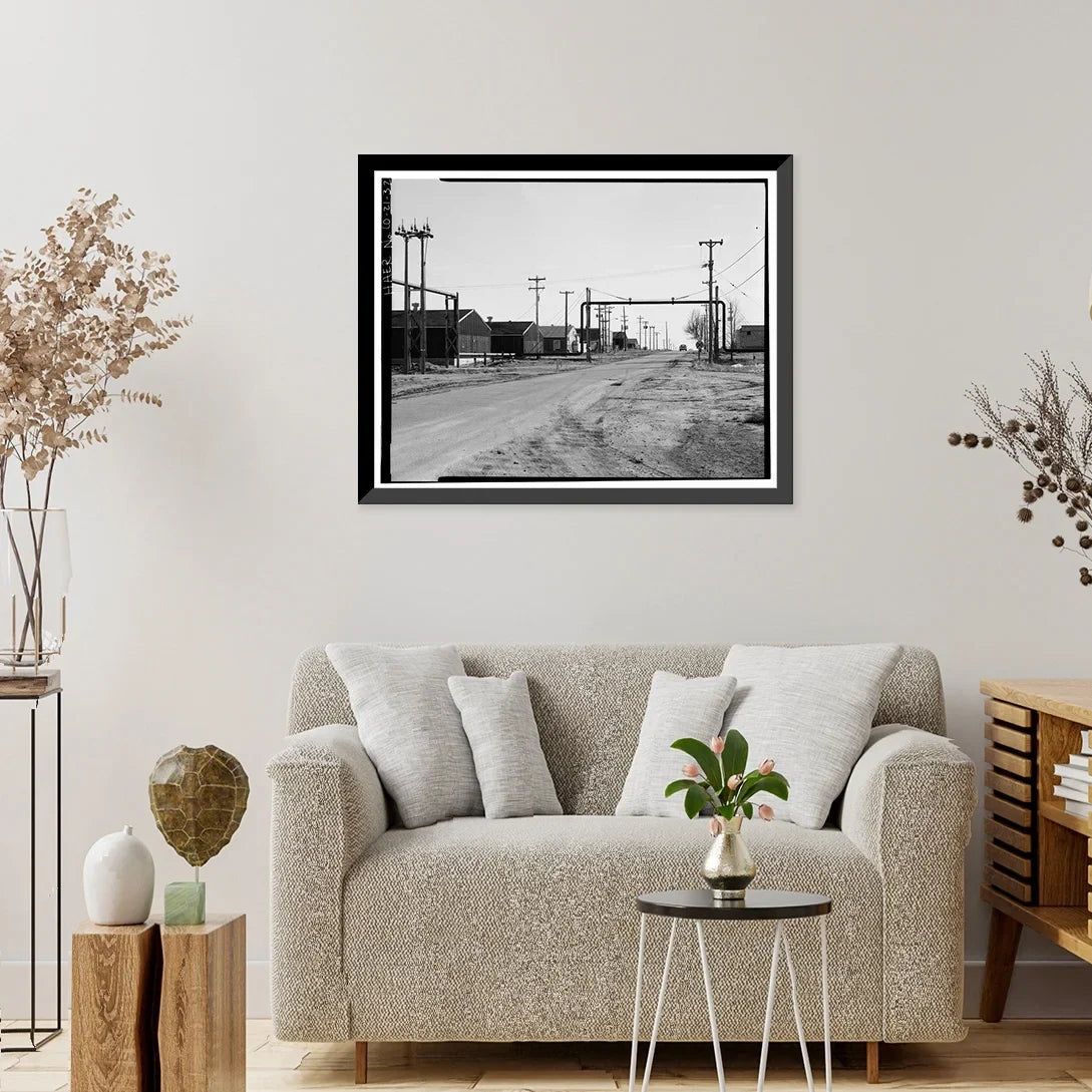 Fifty-sixth Framed - by Rocky City, 21-7/8" & Mountain 17-7/8" Historic Adams Bounded 30, County, Avenue Commerce Arsenal, Avenu, CO Ninety-sixth x Print,