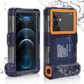 all Phones Eluga for Up Underwater Diving Waterproof Video Professional Photo Lanyard Case Panasonic [15m/50ft] Surfing LCD (2019) I7 And Snorkeling 6.9 Housing with UrbanX Swimming Protective Inch to