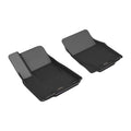 Mat - with (BLACK) KAGU MAXpider L 2022-2024 CHEROKEE compatible 3D Front GRAND JEEP Row Floor