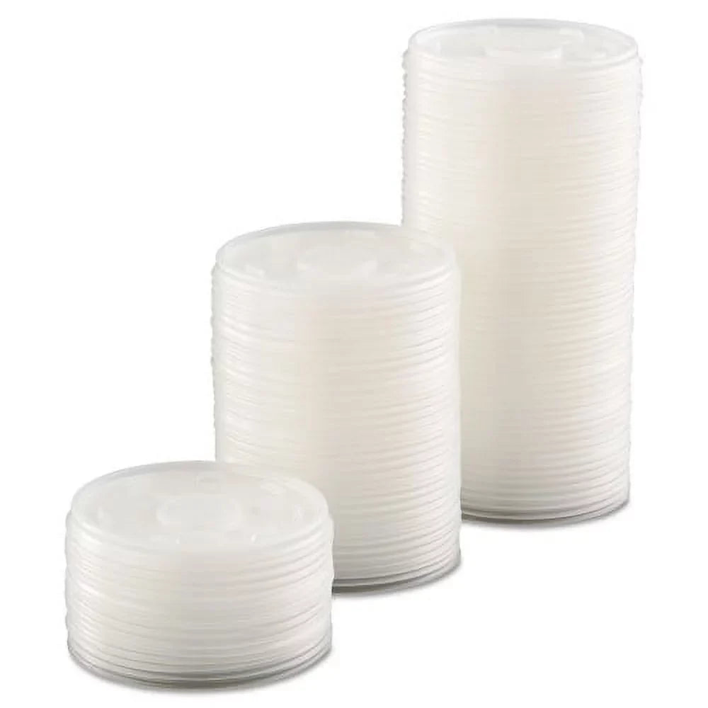 oz Packs/Carton 10 100 Dart Lids, 10 Plastic Fits Cups, Cup Translucent, Cold Pack,