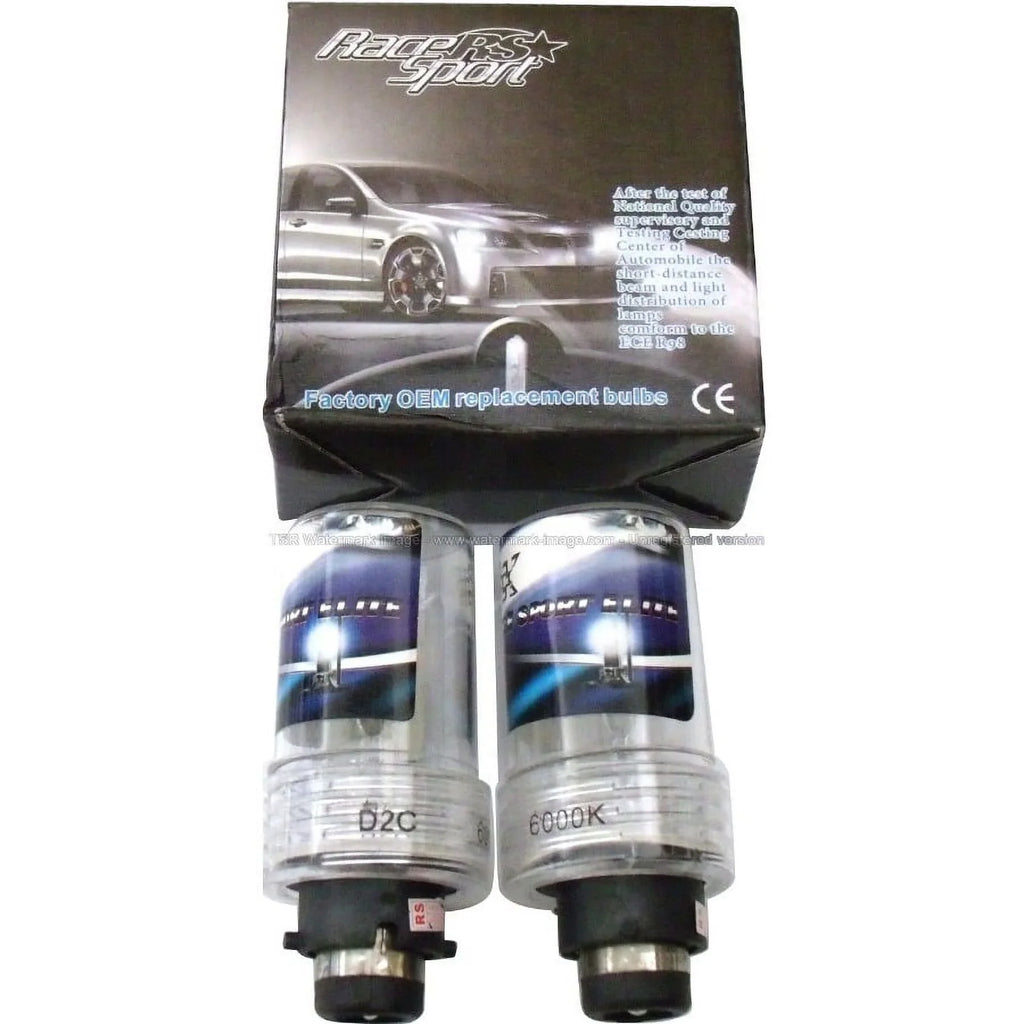 Pair Race D4-6K-SB-RB Replacement Bulb, Sport