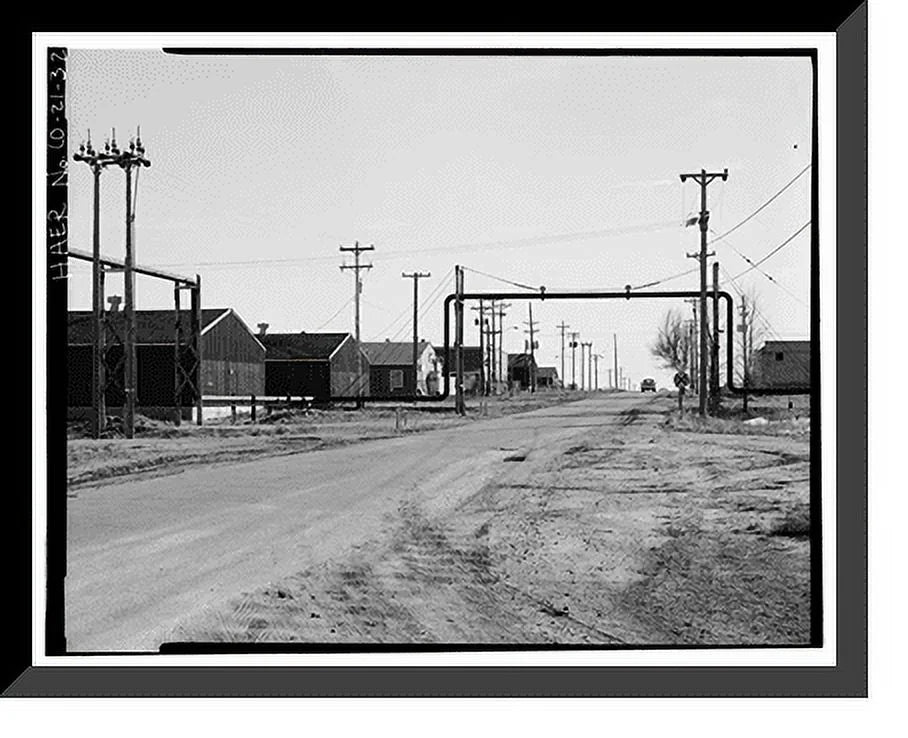 Fifty-sixth Framed - by Rocky City, 21-7/8" & Mountain 17-7/8" Historic Adams Bounded 30, County, Avenue Commerce Arsenal, Avenu, CO Ninety-sixth x Print,