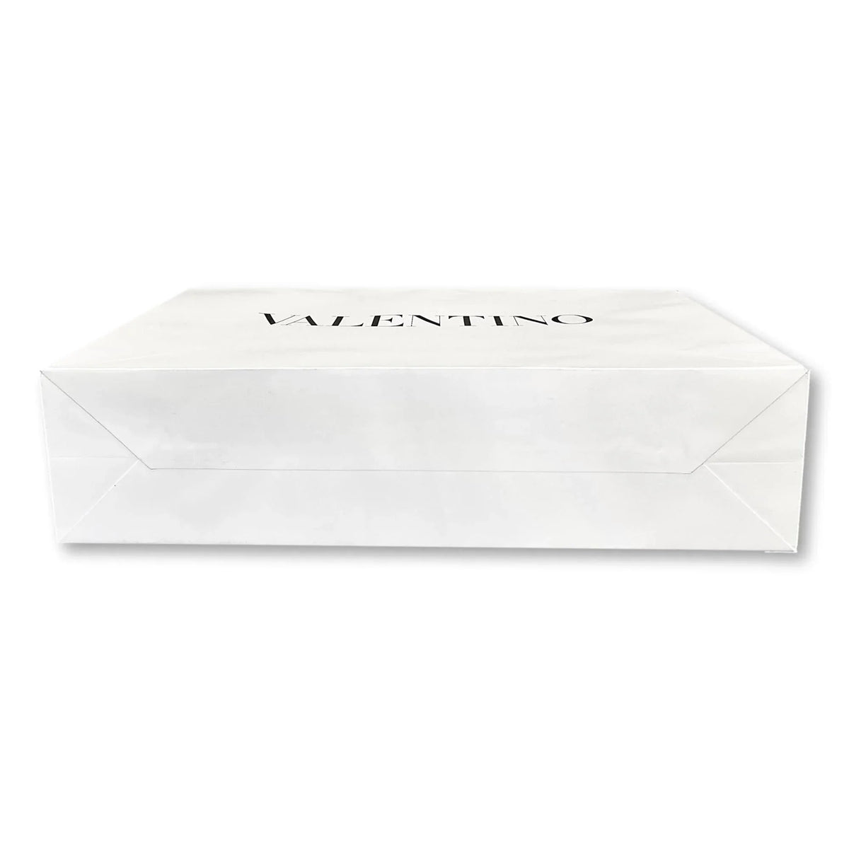 Valentino Gift Packaging Paper Shopping Logo White Designer Bag Large