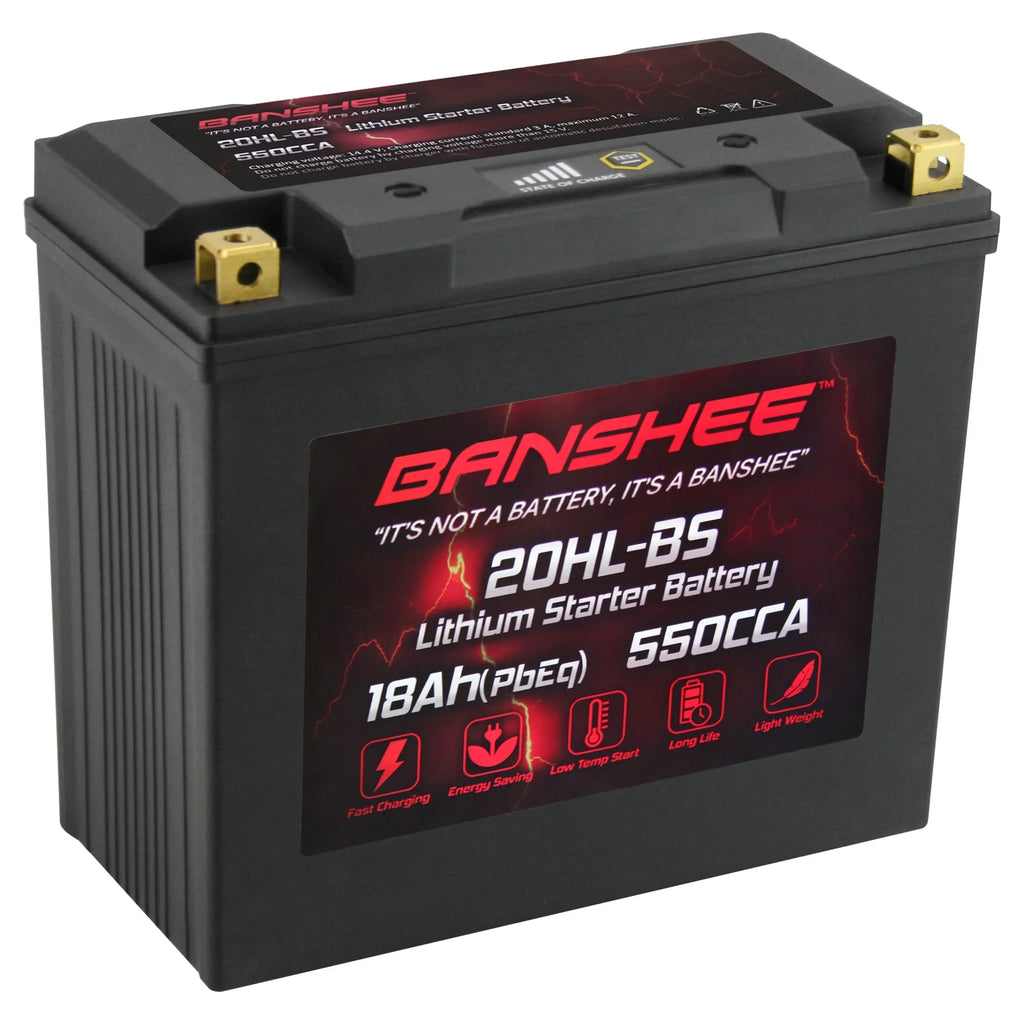 SVHO Battery Motorsports 2014 Banshee Compatible 20L-BS Yamaha LiFePO4 FC1800 2020 with FX WaveRunner to