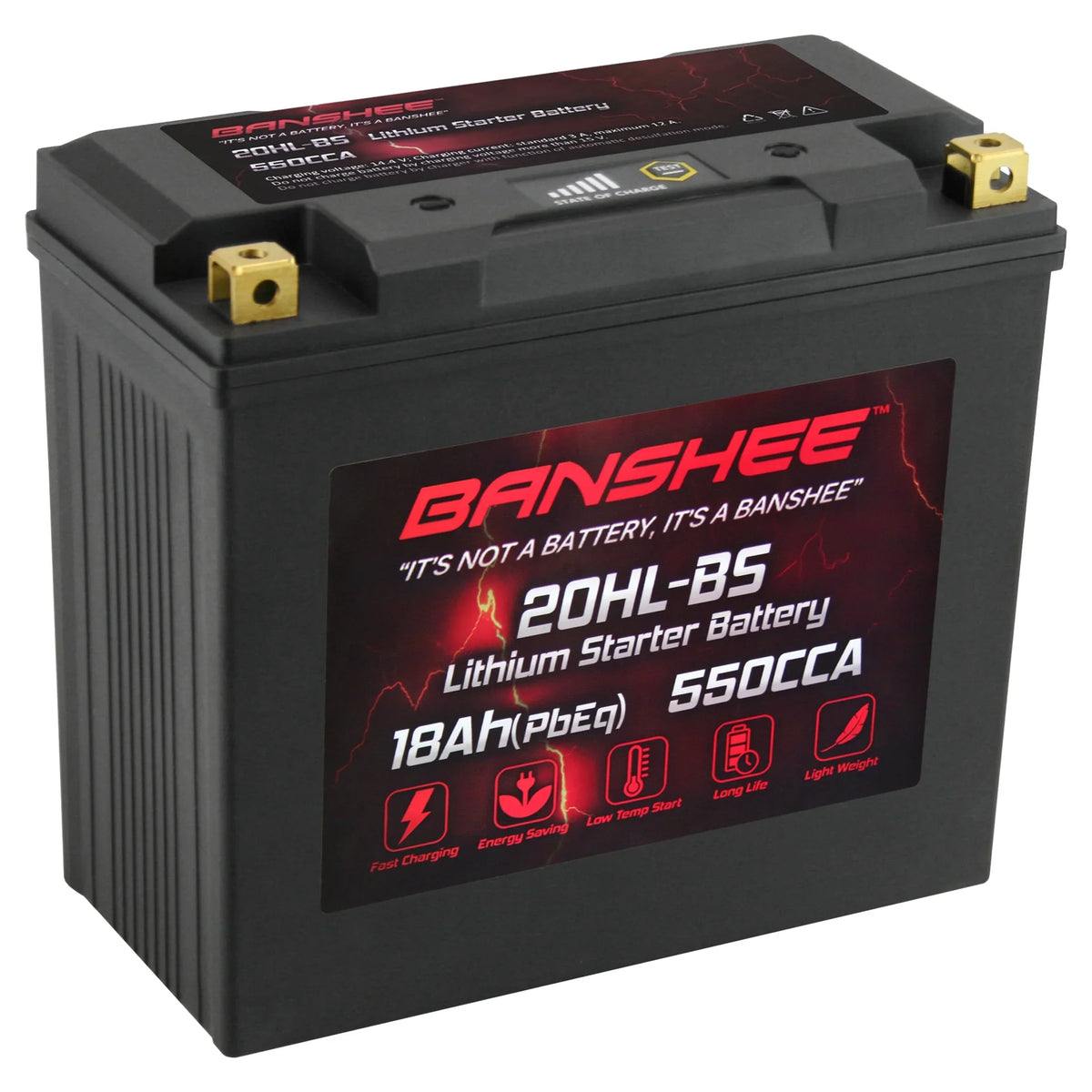 SVHO Battery Motorsports 2014 Banshee Compatible 20L-BS Yamaha LiFePO4 FC1800 2020 with FX WaveRunner to