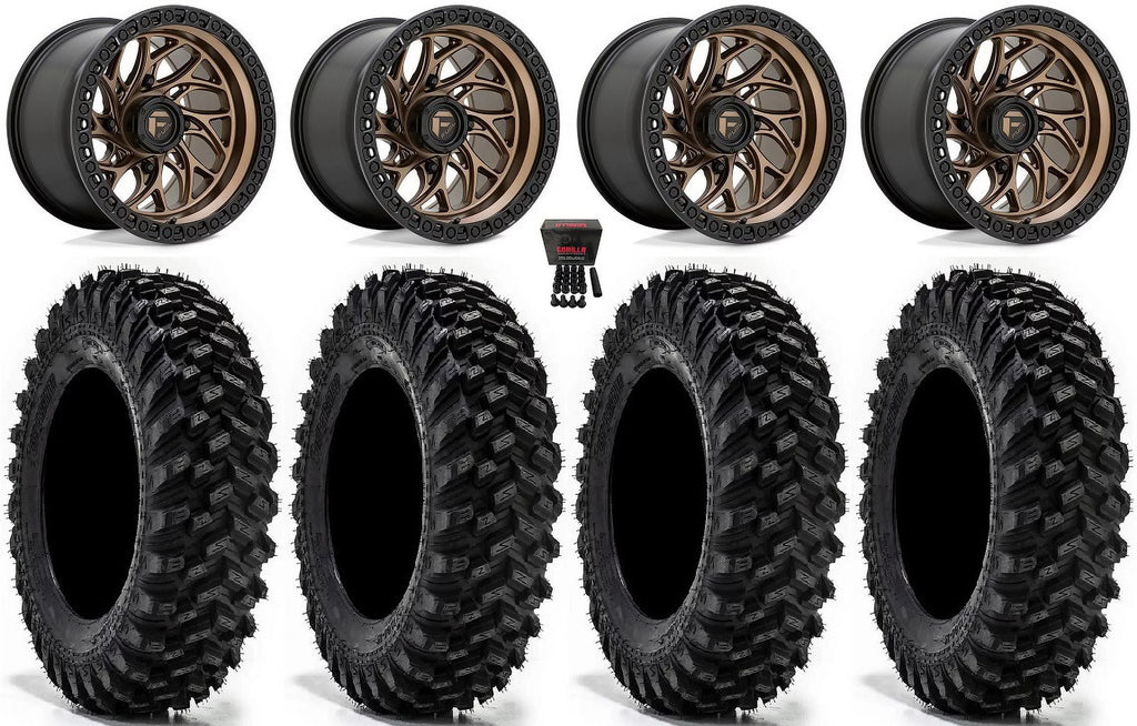 PRO Runner Fuel Warrior 1000 XP 900/1000 / Tires XP Wheels Bronze 15" XP / RZR XT Polaris 30" Ranger