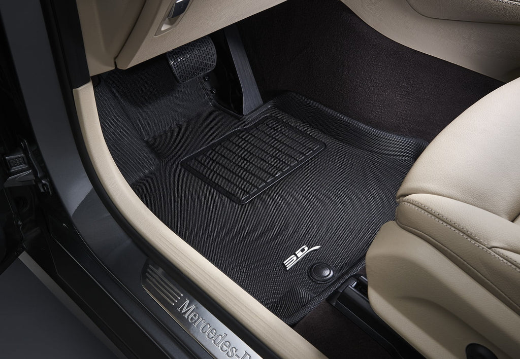 Mat - with (BLACK) KAGU MAXpider L 2022-2024 CHEROKEE compatible 3D Front GRAND JEEP Row Floor
