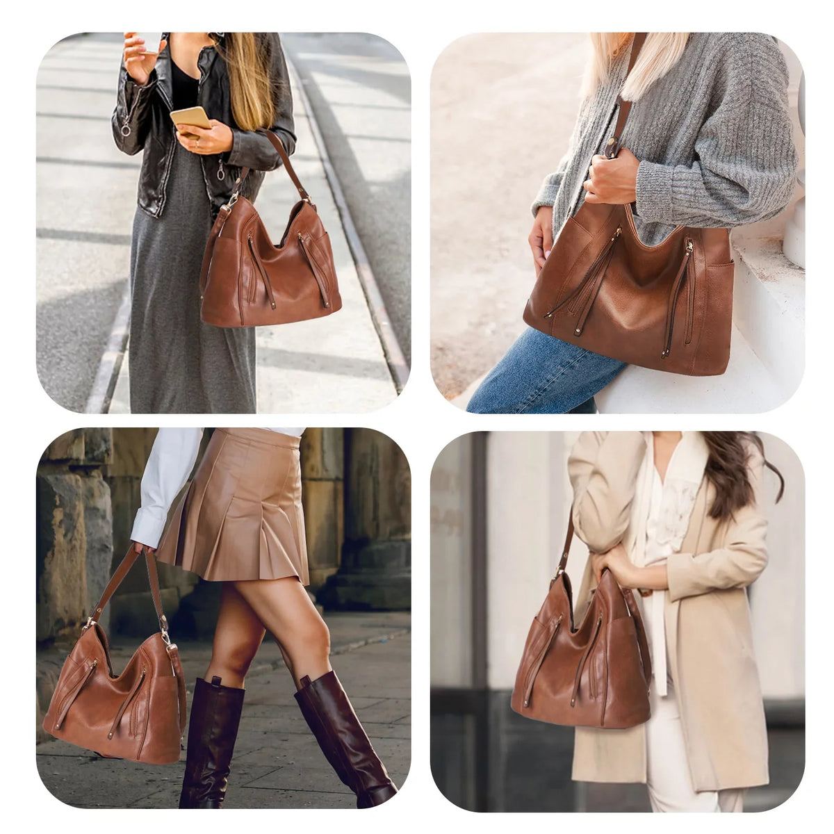 Christmas, Fashion Day, Handbag (Birthday, Cross Women's Hobo Gift) Mother's Leather Shoulder Bag Vegan Graduation Purse Valentine's Day,