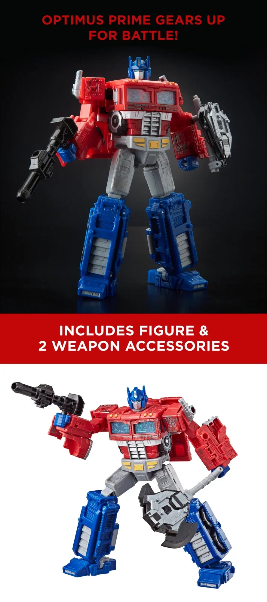 Generations Transformers WFC-S11 Siege Prime Optimus Voyager Class