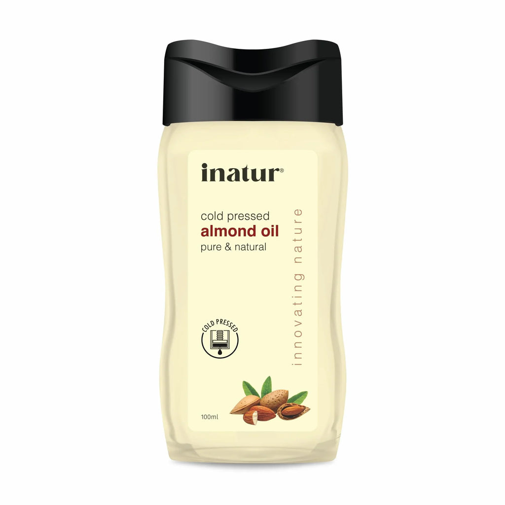 Body 100% 100 Oil - Almond Organic Sweet Almond Face, - Hair Safe Oil inatur Ideal for Pure, For Cold Babies & - Pressed & ml