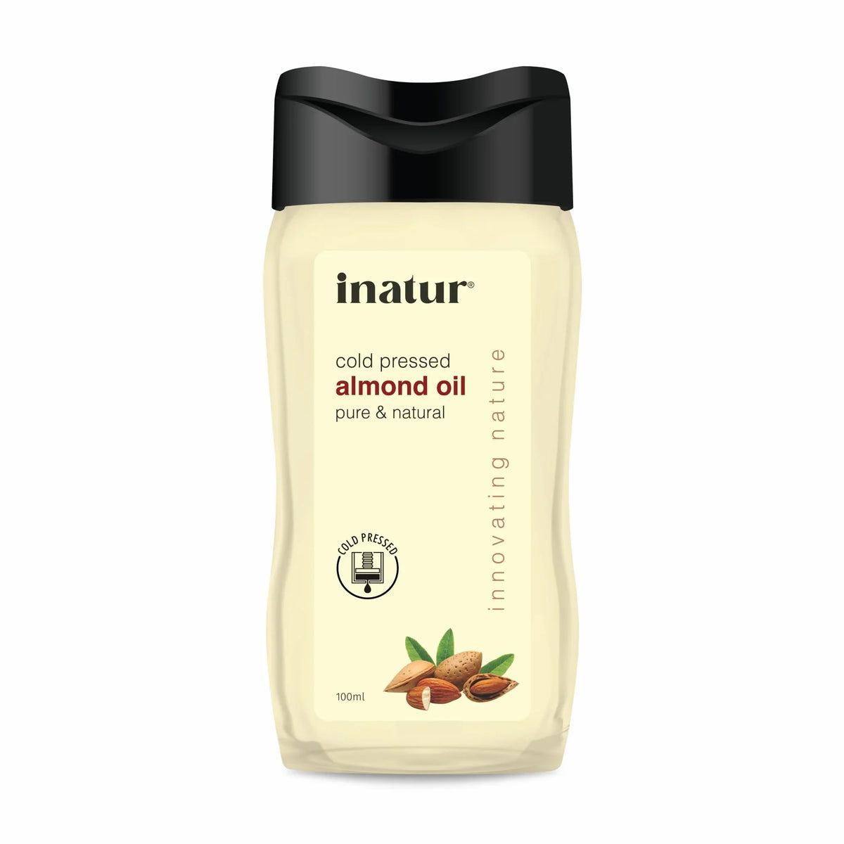 Body 100% 100 Oil - Almond Organic Sweet Almond Face, - Hair Safe Oil inatur Ideal for Pure, For Cold Babies & - Pressed & ml
