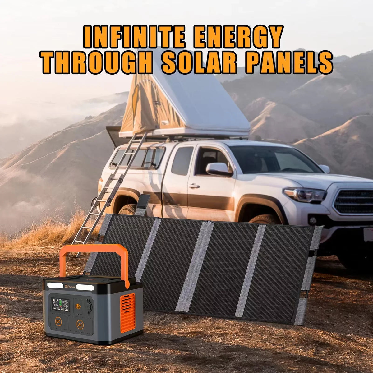 Home 2 ,Wireless Backup, Generator 65W,Solar for x Peak) Portable Camping charge,PD Power AC Emergency, 1500W 1500W(3000W Station,1598.4Wh Foursun with Outlets