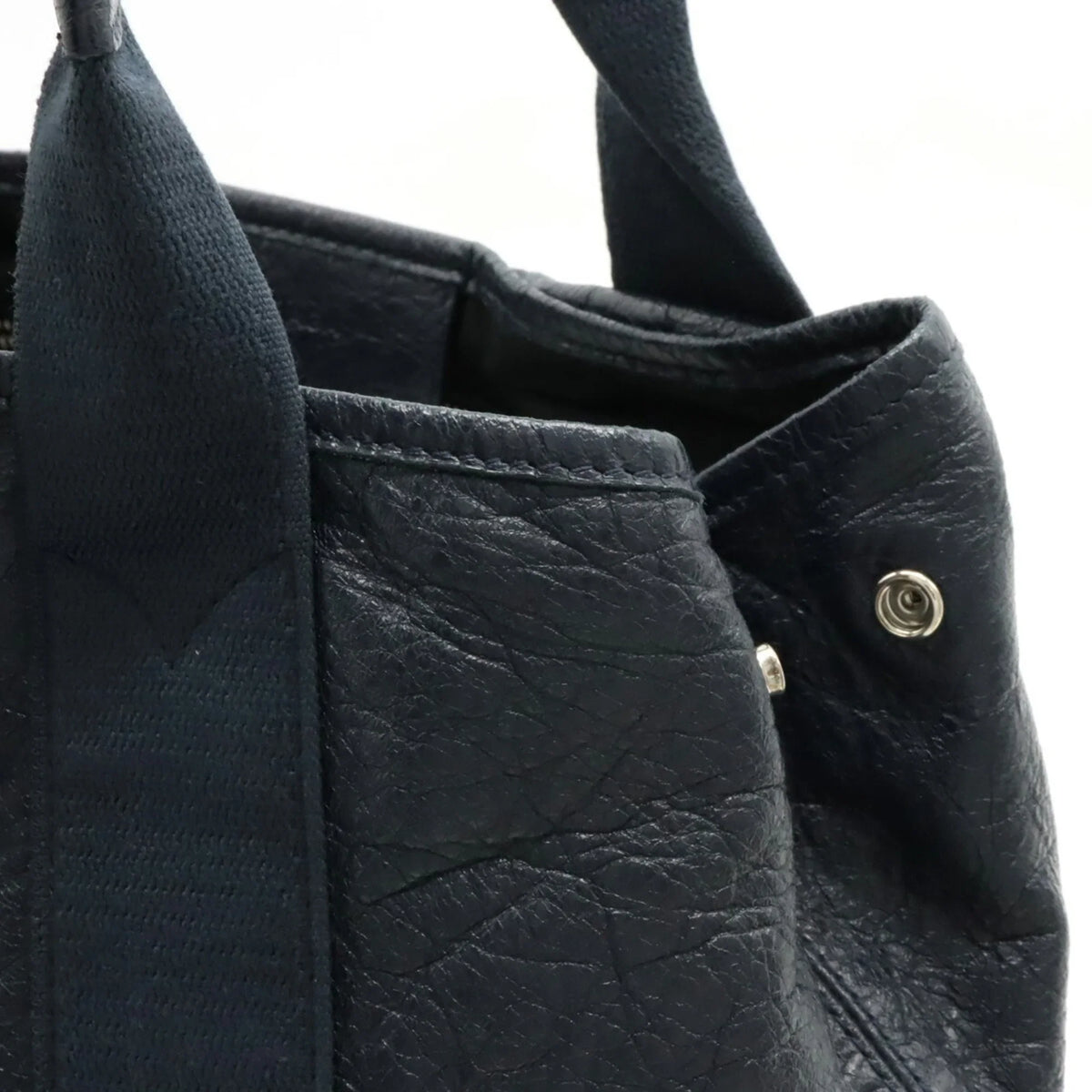 339933 Pre-Owned Leather Balenciaga (Good) Handbag,Tote Women's Navy Bag