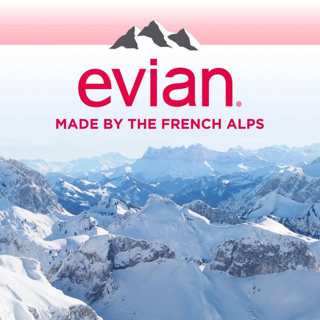 L, Natural Water 12 A1 pk. Evian 1 Spring