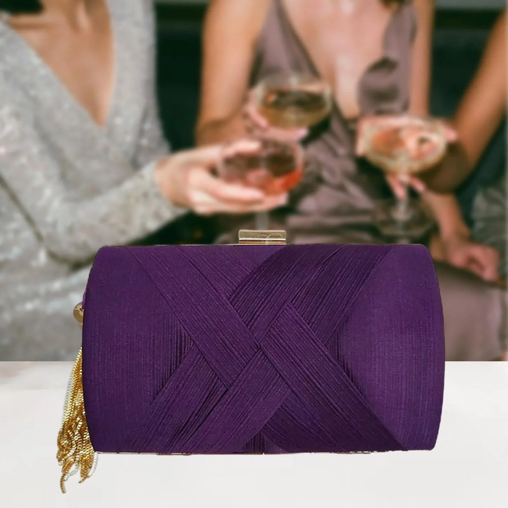 Luxury Bag Women Shoulder , Handbag Clutch Purses Clutch Bag Tassel Evening