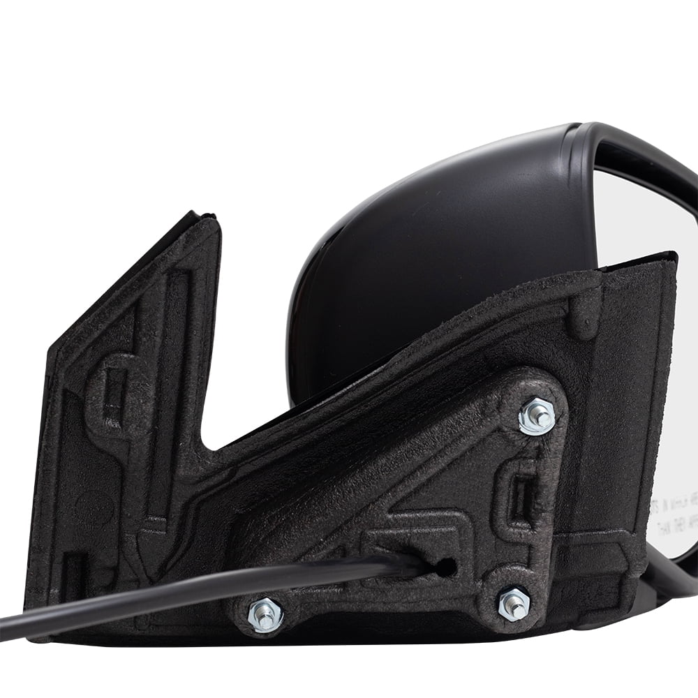 Camera View Dimming-Side Assembly Replacement Door To Signal-Memory-Auto Black Without Mirror Paint Manual Brock Right Folding Power Heat Passenger With Match Aftermarket